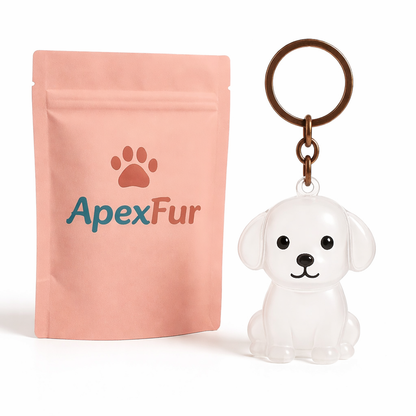 ApexFur™ Pet Hair Keychain