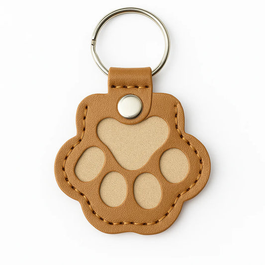 ApexFur™ Pet Hair Paw Keychain